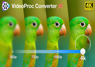 62% d'économies : VideoProc Converter AI améliore les vidéos et les photos en qualité 4K/10K